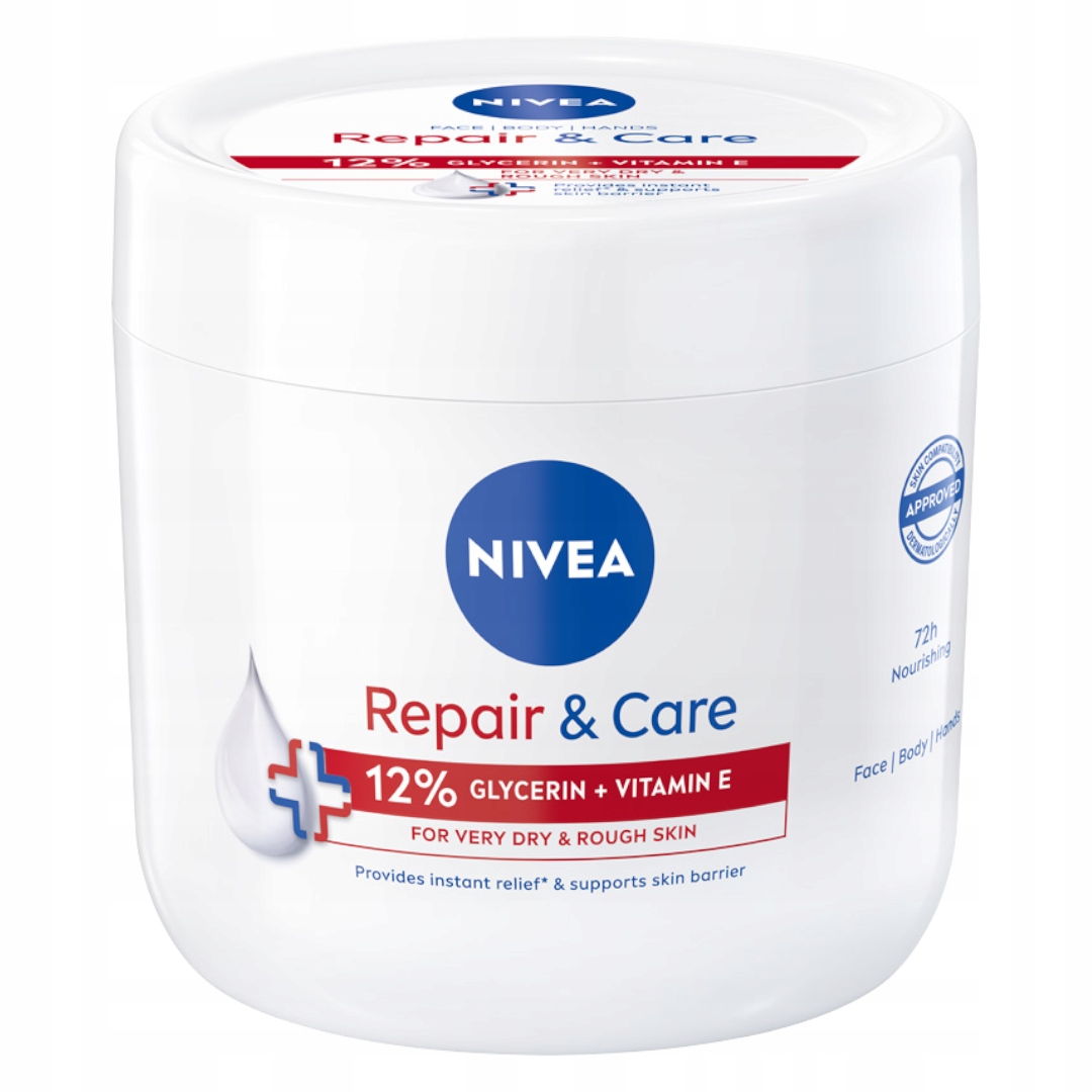 NIVEA Repair & Care hydratačný a regeneračný krém 400 ml